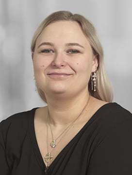 Maria Hoffmeyer Valentin, Studentermedarbejder, receptionist