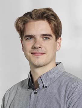 Andreas Holm Joensen, Studentermedarbejder