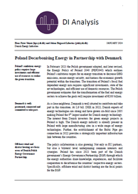 Polen i partnerskab med Danmark om ambitiøs energipolitik