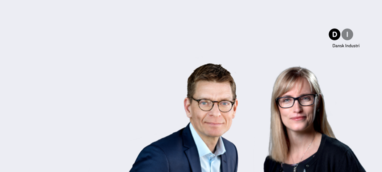 Lars Frelle-Petersen, tidl. Direktør i Dansk Industri, og Stephanie Lose, Formand for Danske Regioner